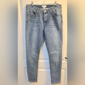 1 Pair Designer Blue Women's Jeans